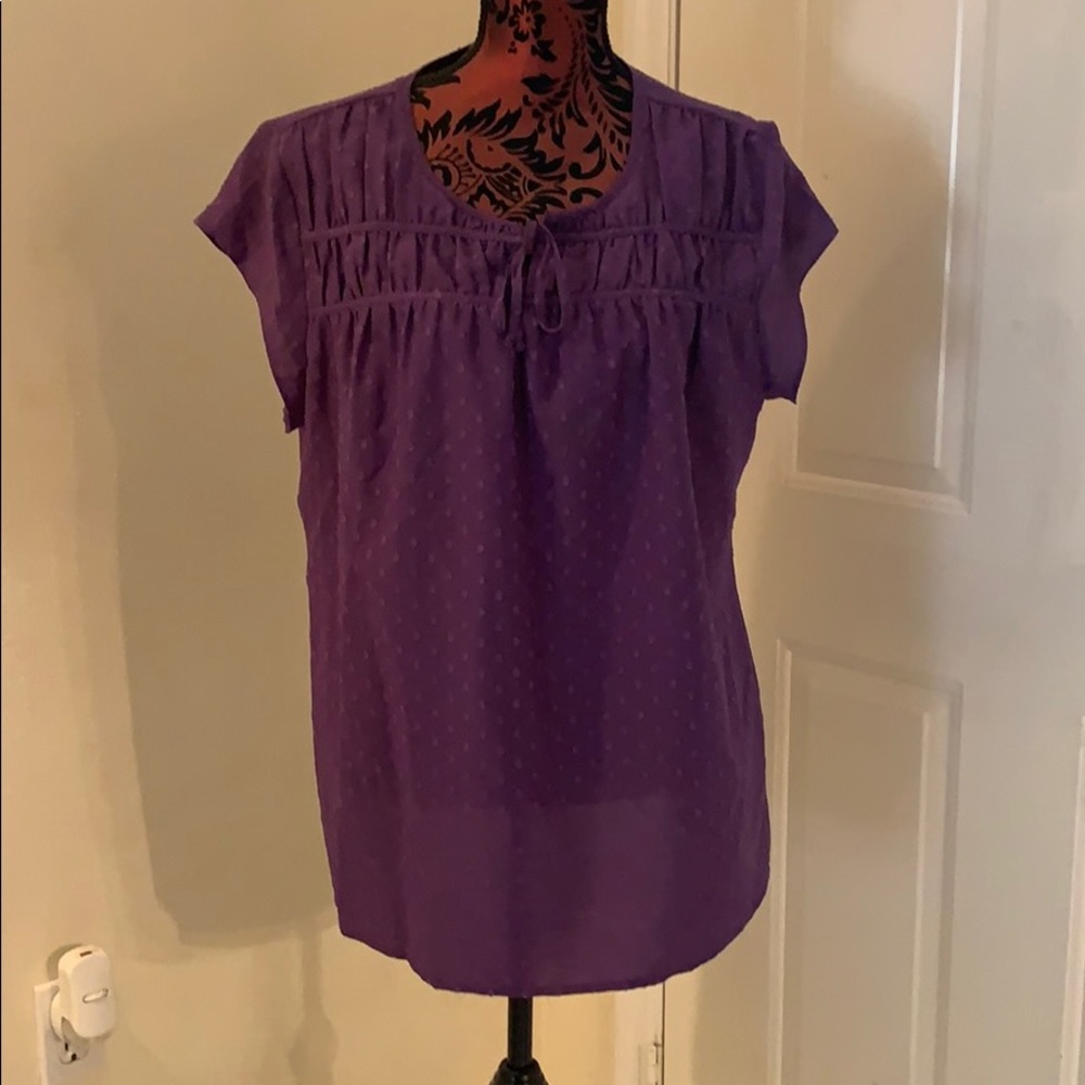 Women’s Purple Blouse Brand New Size XL